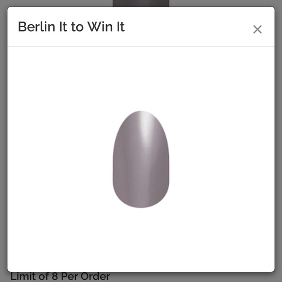 NEW Color Street Berlin it to win it nail strips - Picture 5 of 7